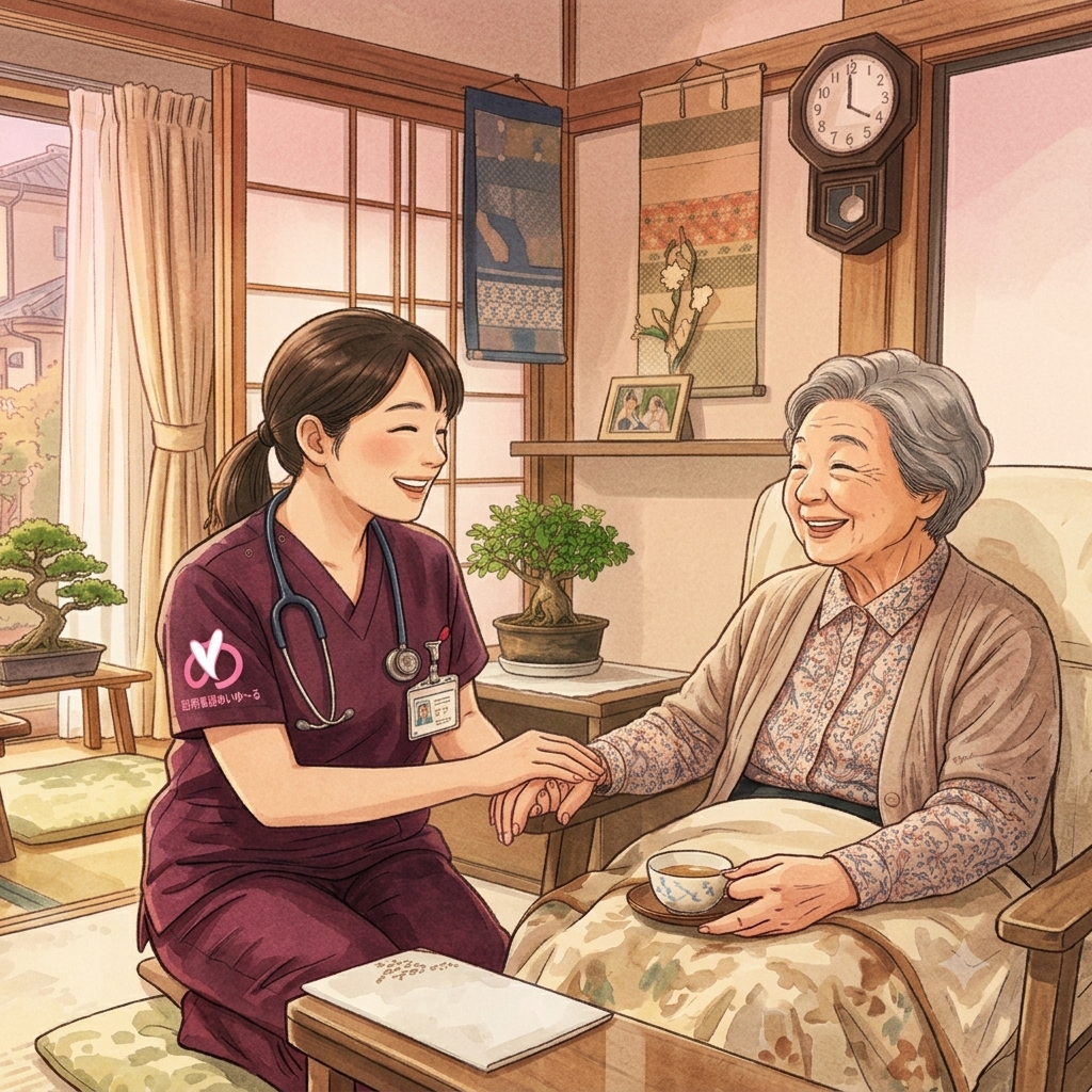 住み慣れた自宅で、その人らしく安心を